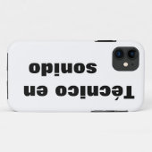 Coques Case-Mate iPhone Capa para iphone técnico en sonido (Dos (Horizontal))