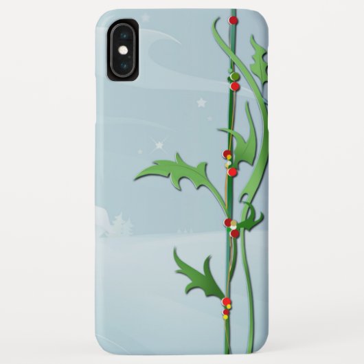 Coques Case-Mate iPhone Capa "Raminho de Natal" (Dos)