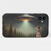 Coques Case-Mate iPhone capa ufo alien (Dos (Horizontal))