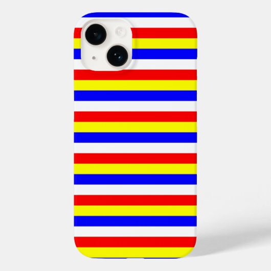 Coques Case-Mate iPhone Cape Verde flag stripes country pattern symbol (Verso)
