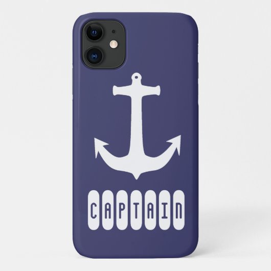 Coques Case-Mate iPhone Capitaine Ancre Sea Ocean Sailing (Dos)