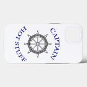 Coques Case-Mate iPhone "Capitaine Hot Stuff" (Verso (horizontal))