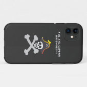 Coques Case-Mate iPhone Capitaine Noteworthy Crâne et Os de Pirate (Dos (Horizontal))