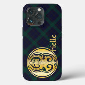 Coques Case-Mate iPhone Capitale décorative botanique médiévale O (Verso)