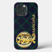 Coques Case-Mate iPhone Capitale décorative botanique médiévale Q (Verso)