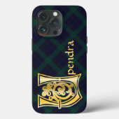 Coques Case-Mate iPhone Capitale décorative botanique médiévale U (Verso)