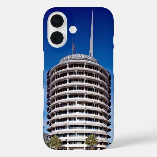 Coques Case-Mate iPhone Capitol Records Hollywood (Verso)