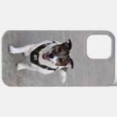 Coques Case-Mate iPhone Capo von Oppenheim, Jack Russell Terrier Chien (Verso (horizontal))