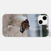 Coques Case-Mate iPhone Capo von Oppenheim, Jack Russell Terrier Chien (Verso (horizontal))