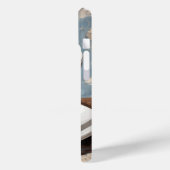 Coques Case-Mate iPhone Cappuccino avec mousse de crème (Verso / Gauche)