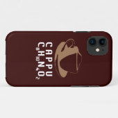 Coques Case-Mate iPhone Cappuccino chimique (Dos (Horizontal))