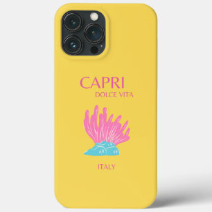 Case-Mate iPhone Case Capri Dolce Vita, Art Voyage, Jaune