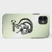 Coques Case-Mate iPhone Capricorne la Chèvre de Mer Zodiaque Vert (Dos (Horizontal))