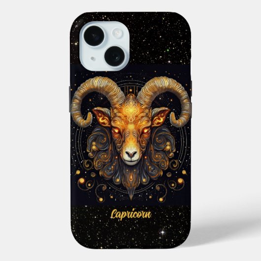 Coques Case-Mate iPhone Capricorne Zodiac Astrologie déc./janv. Anniversai (Verso)