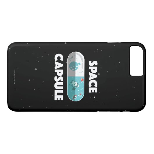 Coques Case-Mate iPhone Capsule d'espace (Dos (Horizontal))