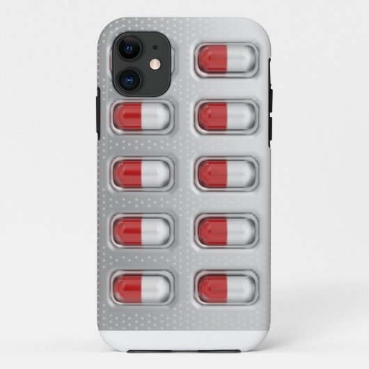 Coques Case-Mate iPhone Capsules dans le habillage transparent (Dos)