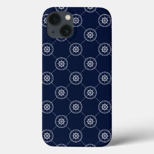 iPhone 13 Coque Captain'S Wheel Pattern