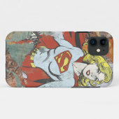 Coques Case-Mate iPhone Capteurs de bande dessinée Supergirl 2 (Dos (Horizontal))