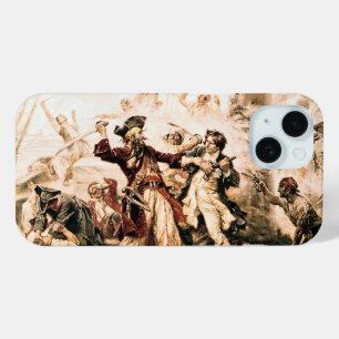 Coque Pour iPhone 15 Capture, Barbe noire pirate, Revenge de la reine A