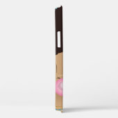 Coques Case-Mate iPhone Capture Vol Pas Sentiments, Femme Noire, Gomme Ble (Verso / Droite)