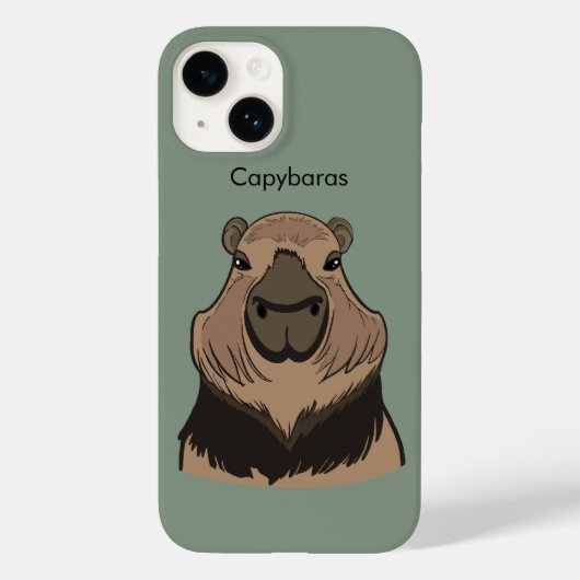 Coques Case-Mate iPhone Capybara (Verso)