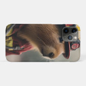 Coques Case-Mate iPhone "Capybara à la Secourt : Pompier Extraordinair (Dos (Horizontal))
