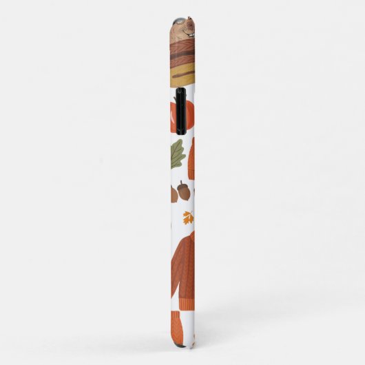 Coques Case-Mate iPhone Capybara Automne (Dos/Droite)
