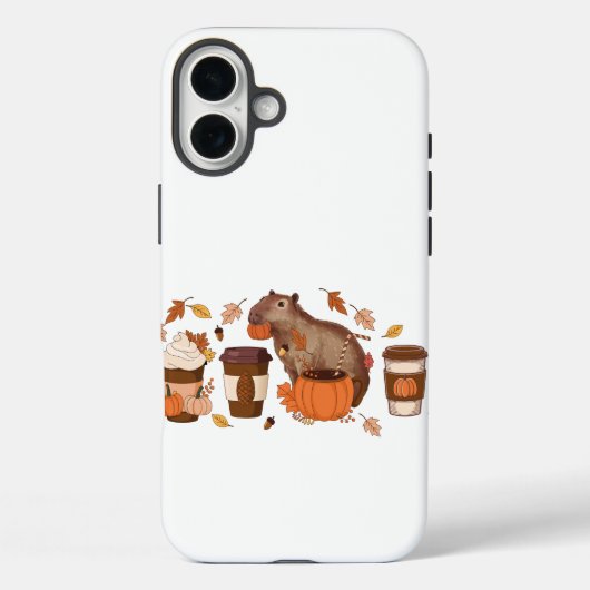 Coques Case-Mate iPhone Capybara Automne (Verso)
