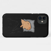 Coques Case-Mate iPhone Capybara Cadeau Femme Enfants Capybara Dormir Capy (Dos (Horizontal))