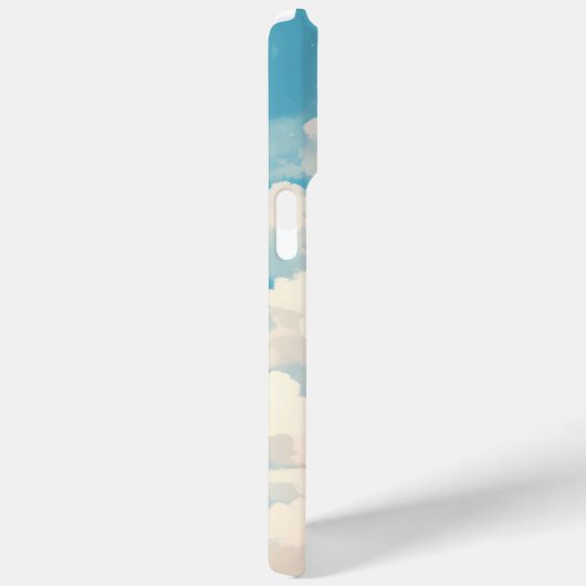 Coques Case-Mate iPhone Capybara Chilling sur un nuage (Verso / Droite)