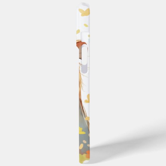 Coques Case-Mate iPhone Capybara Couronne florale (Verso / Gauche)