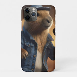 Case-Mate iPhone Case "Capybara Cowboy : Serenading the Wild West"