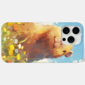 Coques Case-Mate iPhone Capybara dans la Prairie (Verso (horizontal))
