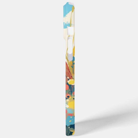 Coques Case-Mate iPhone Capybara dans un champ de rêves (Verso / Gauche)