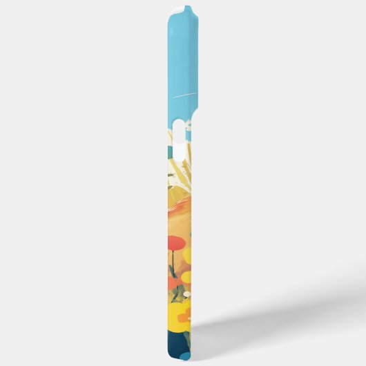 Coques Case-Mate iPhone Capybara dans un champ de rêves (Verso / Droite)