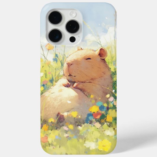 Coques Case-Mate iPhone Capybara Détente (Verso)