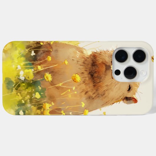 Coques Case-Mate iPhone Capybara Goofy Smile (Verso (horizontal))