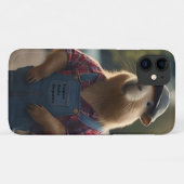 Coques Case-Mate iPhone "Capybara Mechanic : Grease, engrenages et Good Vi (Dos (Horizontal))