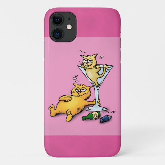Coques Case-Mate iPhone Caquets et chatons Carton rose (Dos)