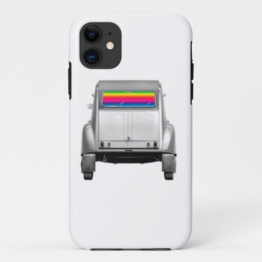 Coques Case-Mate iPhone Car + rainbow (Dos)