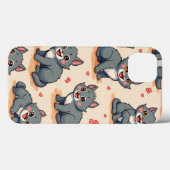 Coques Case-Mate iPhone caractère animal mignon (Verso (horizontal))