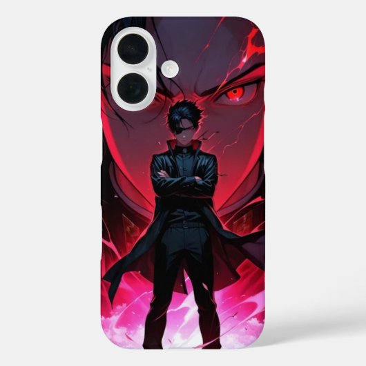 Coques Case-Mate iPhone Caractère d'Anime en costume (Verso)