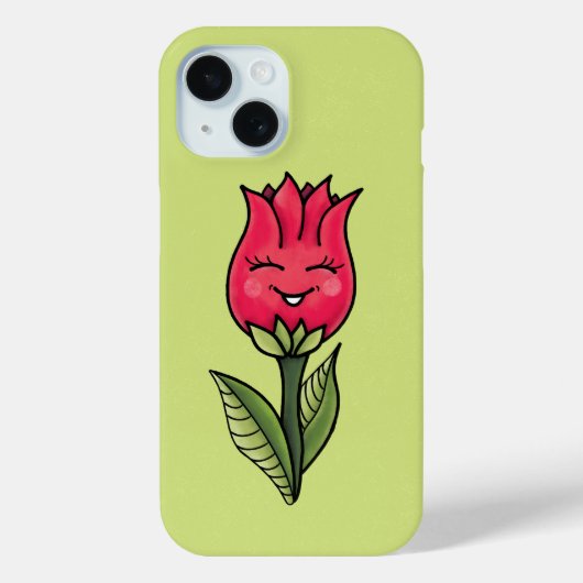 Coques Case-Mate iPhone Caractère Fleur mignonne Fille (Verso)