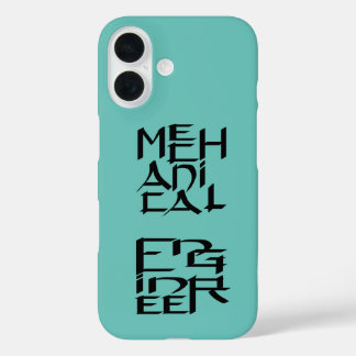 Coques iPhone 16 Caractère mécanicien