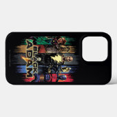 Coques Case-Mate iPhone Caractères Adam Noir En Grandes Tailles Graphique (Verso (horizontal))