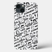 Coques Case-Mate iPhone Caractères arachide Motif Graffiti (Verso)