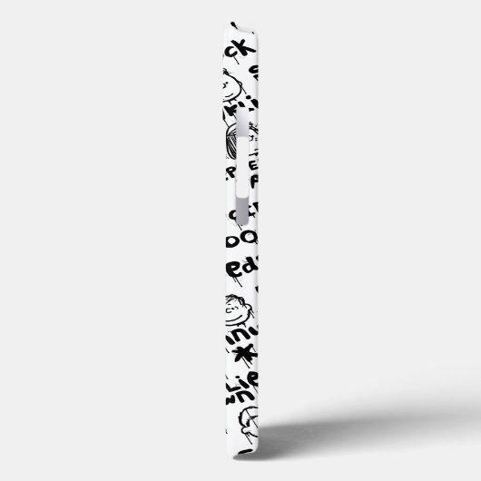 Coques Case-Mate iPhone Caractères arachide Motif Graffiti (Verso / Gauche)