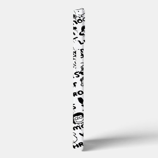 Coques Case-Mate iPhone Caractères arachide Motif Graffiti (Verso / Droite)