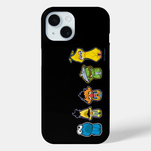 Coques Case-Mate iPhone Caractères de rue Sésame Zombie (Verso)