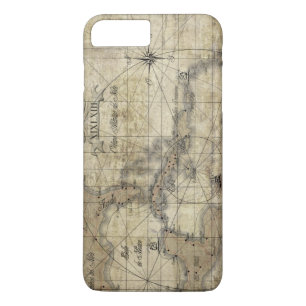 Case-Mate iPhone Case Caraïbes - ancienne carte